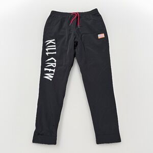 Kill Crew Tech Pants Joggers Black Mens Size Medium Jujitsu UFC